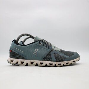 On Running Athletic Shoes in Teal and Black